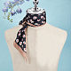 1Pc Polyester Long Silk Scarf(AJEW-CY0003-22A)-4