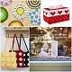 4 Sheets Rectangle Plastic Mesh Canvas Sheets(DIY-CP0012-72A)-4
