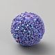 Opaque Acrylic Glitter Beads(FIND-CJC0010-111A-14)-1