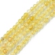 Natural Yellow Opal Beads Strands(G-F748-T01)-1