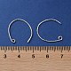 Rhodium Plated 925 Sterling Silver Earring Hooks(STER-NH0001-42P)-3