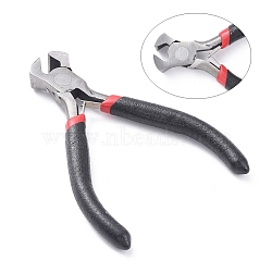 Carbon Steel Carbon Steel Jewelry Pliers, End Cutting Pliers/End Nipper Pliers, Polishing, 10.5cm long(P024Y)