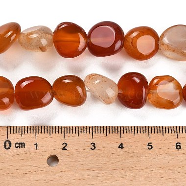 Natural Carnelian Beads Strands(G-L595-B01-01)-5