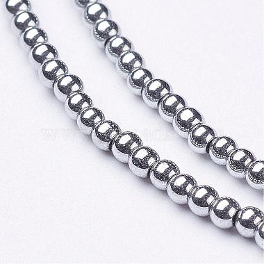 Non-magnetic Synthetic Hematite Beads Strands(X-G-G094-2mm)-2
