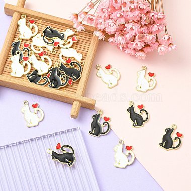 Alloy Enamel Pendants(ENAM-CJ0001-53)-5