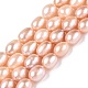 Natural Cultured Freshwater Pearl Beads Strands(PEAR-Q003-7mm-03)-2