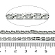 304 ステンレススチール製の長方形、クロスリンクチェーン付き(CHS-K018-05P)-2