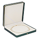 Square PU Leather Pearl Necklace Box(LBOX-WH0002-06A)-1