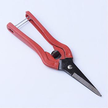 Steel Jewelry Pliers, Chain-Cutter Pliers, Indian Red, 190x50x15mm