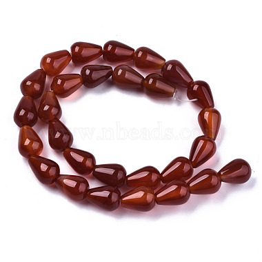 Natural Carnelian Beads Strands(X-G-N326-74)-2