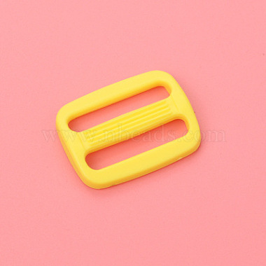 Yellow Plastic Tri-Glide Adjuster Buckles