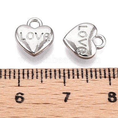 Valentine's Day Rack Plating Alloy Pendants(FIND-N005-09P)-3