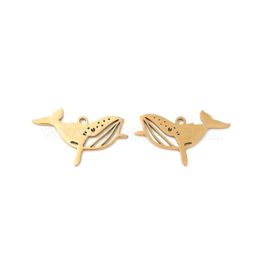 Golden Shark 304 Stainless Steel Pendants