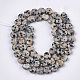 Natural Dalmatian Jasper Beads Strands(G-S354-17)-2