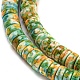 Baking Paint Synthetic Turquoise Beads Strands(G-H060-02B-02)-4