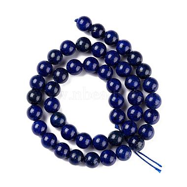 Natural Lapis Lazuli Round Beads Strands(G-I181-10-6mm)-4