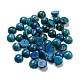 cabujones teñidos de ágata azul natural(G-H309-03-48)-1