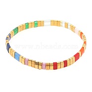 Rainbow Bohemian Style Original Design Fashion Tila Beaded Bracelet for Women.(RM1844-28)