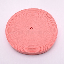 Ultra Wide Thick Flat Elastic Band, Webbing Garment Sewing Accessories, Pink, 40mm(EC-WH0016-B-S022)