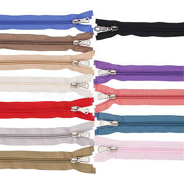 Mixed Color Nylon Zippers