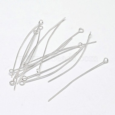 925 Sterling Silver Eye Pins(STER-F018-02A)-2