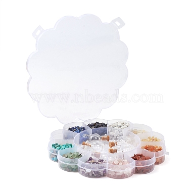 Gemstone Chip Beads Wish Bottle DIY Making Kits(DIY-FS0002-08)-7