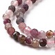 Natural Tourmaline Beads Strands(G-P488-01B)-4