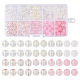 200Pcs 10 Style Transparent Acrylic Beads Sets(MACR-TA0001-27)-1