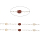 chaînes de perles de pépites de pierres précieuses naturelles mélangées(CHC-M025-65S)-2