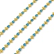 Brass Enamel Link Chains(CHC-L050-07G-11)-1