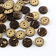 2 -hole boutons de noix de coco plats et ronds(X-BUTT-R035-002)-1