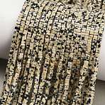 Natural Dalmatian Jasper Beads Strands, Square, Heishi Beads, 2.5x2.5x1.5mm, Hole: 0.7mm, about 263pcs/strand, 14.96''(38cm)(GG-CBA2498-C09-01)