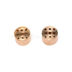 Brass Incense Burner Holder, Light Gold, 20x14.5mm, Hole: 1.8mm & 2.5mm & 3.5mm(AJEW-WH0251-65B)