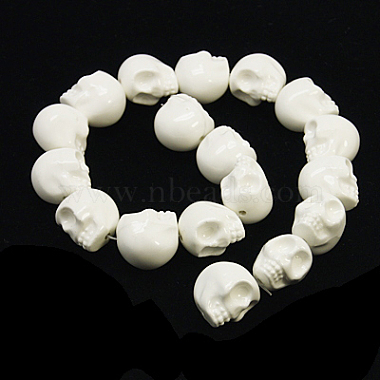 Handmade Porcelain Beads Strands(X-PORC-A057-15x12-1)-2
