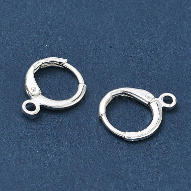 Brass Leverback Earring Findings(KK-CBA50B0-26S)-2
