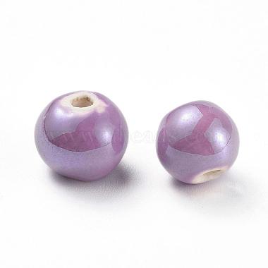 Glazed Porcelain Beads(PORC-D001-12mm-17)-2