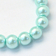 Chapelets de perles rondes en verre peint(HY-Q003-6mm-45)-2