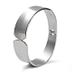 Non-Tarnish 304 Stainless Steel Wide Cuff Bangles(BJEW-G689-02P)-1