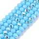 Electroplate Opaque Solid Color Glass Beads Strands(EGLA-A044-P3mm-L08)-1