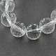 прозрачная стеклянная бусина нитей(GLAA-R095-12mm-15)-1