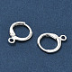 Brass Leverback Earring Findings(KK-CBA50B0-26S)-2