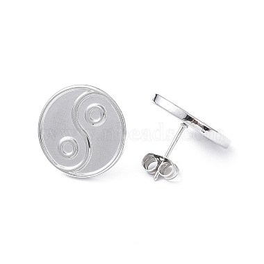 Non-Tarnish 304 Stainless Steel Stud Earring for Women(EJEW-I285-27P)-2