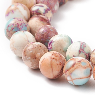 Natural Imperial Jasper Beads Strands(G-E358-8m-01)-2