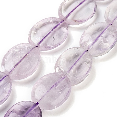 Oval Amethyst Beads