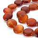 Chapelets de perles rouges en agate naturelle(G-S359-348)-3