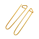 Goldenrod Aluminum Knit Knitting Needles Stitch Holder(X-TOOL-R031-02)-1