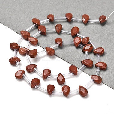 Natural Red Jasper Beads Strands(G-Q167-A26-02)-2