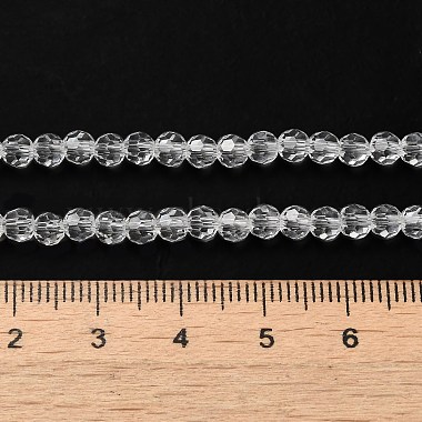 Transparent Glass Beads Strands(EGLA-A035-T4mm-D19)-5