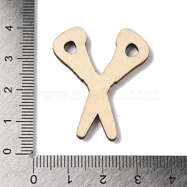 pendentifs en bois d'impression couleur(WOOD-S062-01A)-3