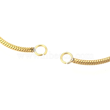 Adjustable 304 Stainless Steel Bracelet Making(X-STAS-G169-02G)-2
